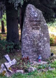 Gedenkstein in Drei Annen Hohne